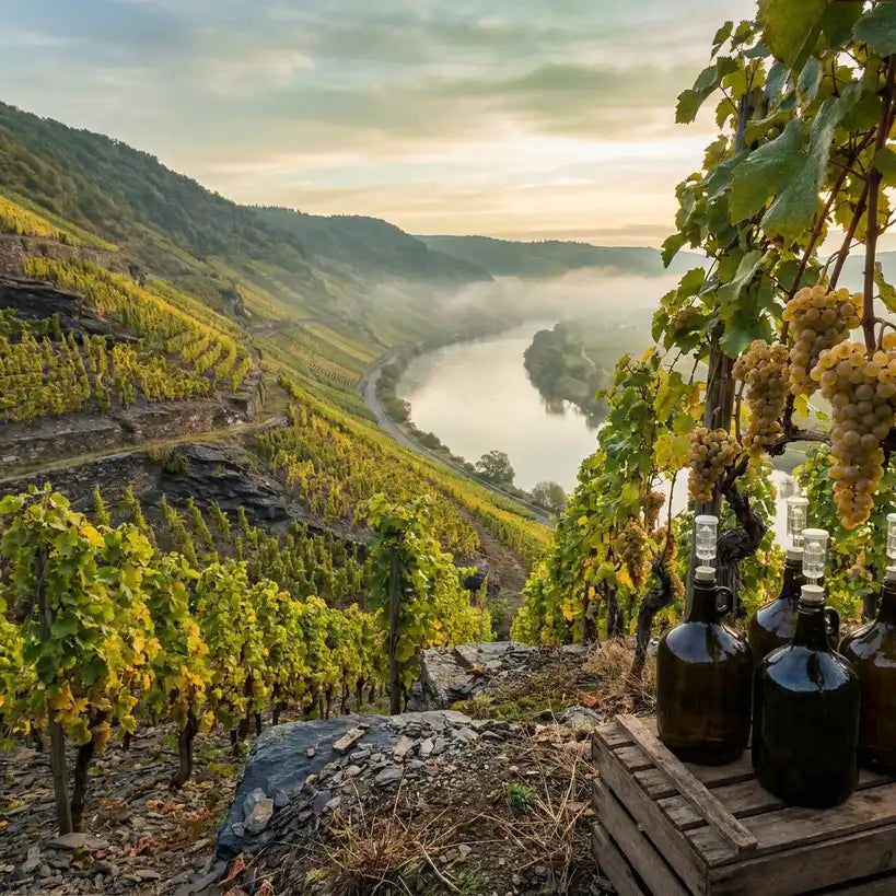 Deutsche Weine: Riesling-Weinbaugebiete und ihre Terroir-Charakteristika
