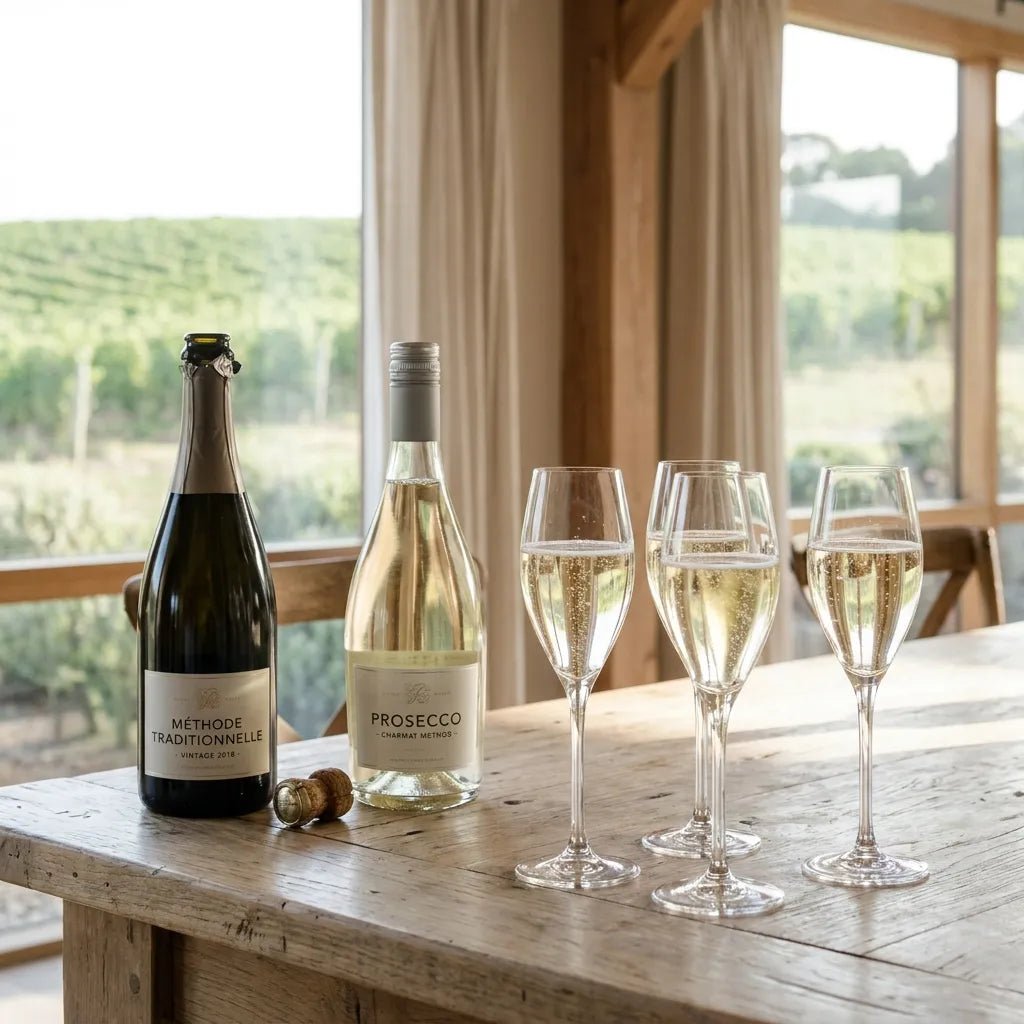 Schaumwein im Vergleich: Klassische Flaschengärung vs. Charmat-Verfahren - TERROIR UNLIMITED