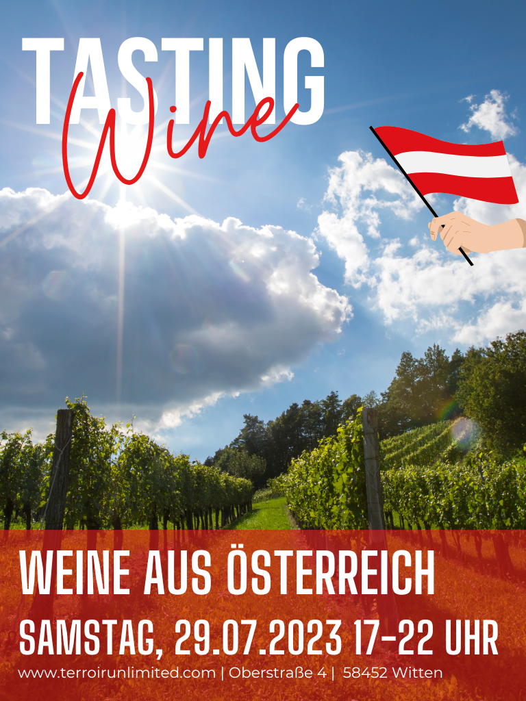 Österreich Weinprobe Weinprobe Terroir Unlimited Biowein Weinhandel Bochum
