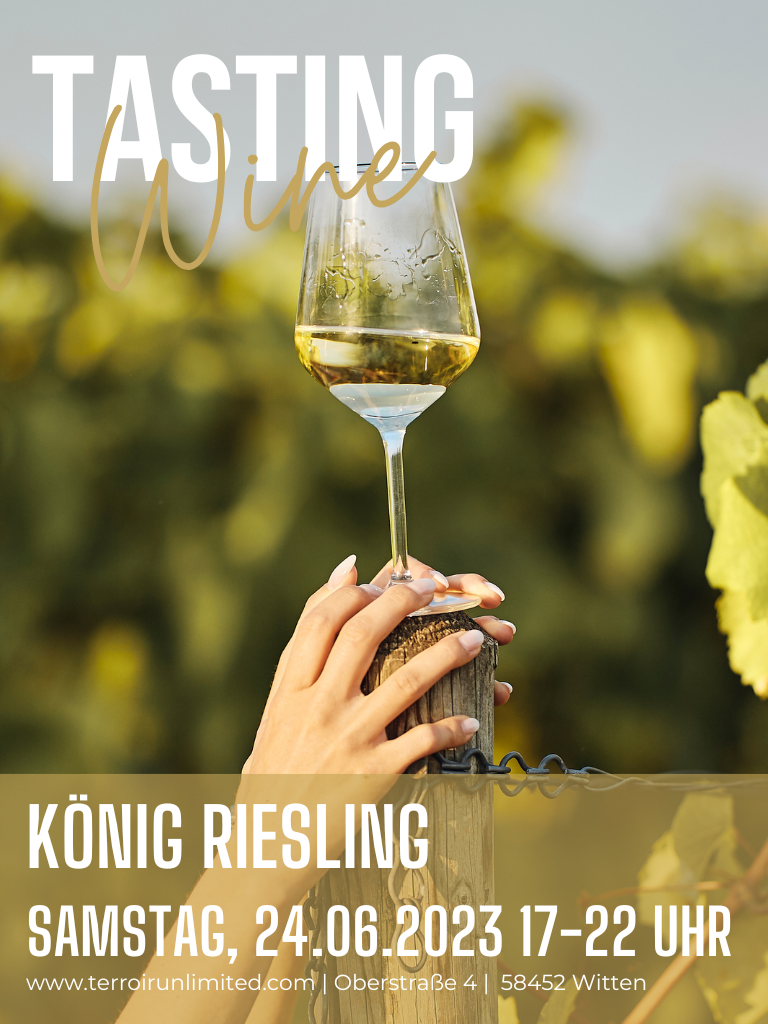 König Riesling Weinprobe Terroir Unlimited Biowein Weinhandel Bochum