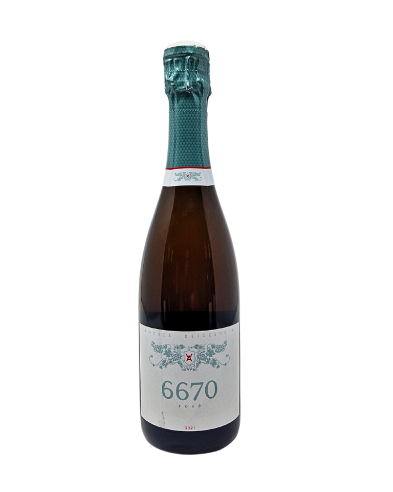Andres 2021 6670 Rosé Brut Schaumwein Winzersekt Terroir Unlimited Weinhandel