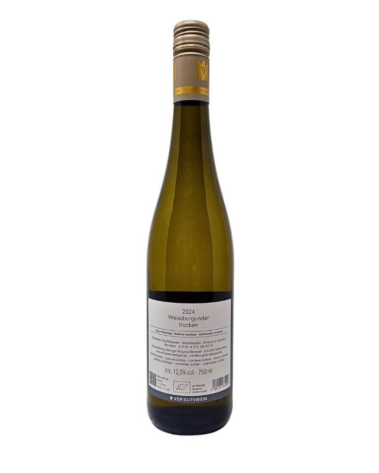 2024 Weißburgunder von Weingut Wagner-Stempel Biowein Biodynamisch Rheinhessen Terroir Unlimited Weinhandel