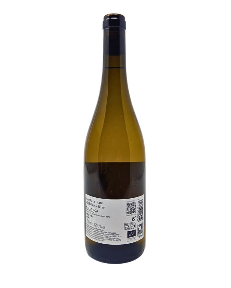 Mesquida 2025 Mora Acrollam Blanc Weißwein Biowein Mallorca Spanien bei Terroir Unlimited Weinhandel Bochum