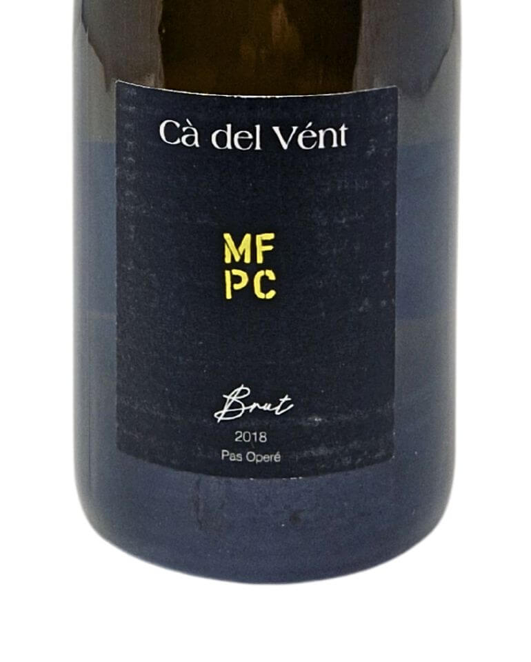 Cà del Vént 2018 MFPC Brut Pas Operé Schaumwein Spumante - TERROIR UNLIMITED