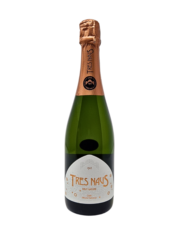 Domenio Wines Tres Naus Brut Nature Schaumwein Cava Penedes Spanien