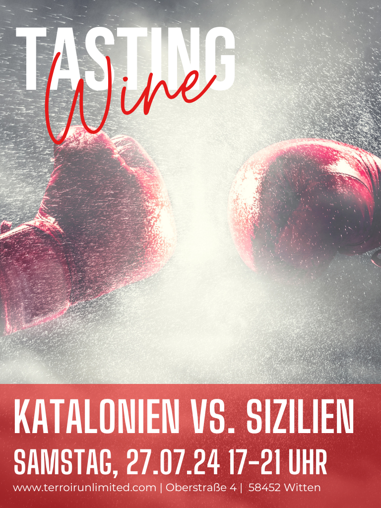 Katalonien VS. Sizilien Weinprobe Terroir Unlimited Biowein Weinhandel Bochum