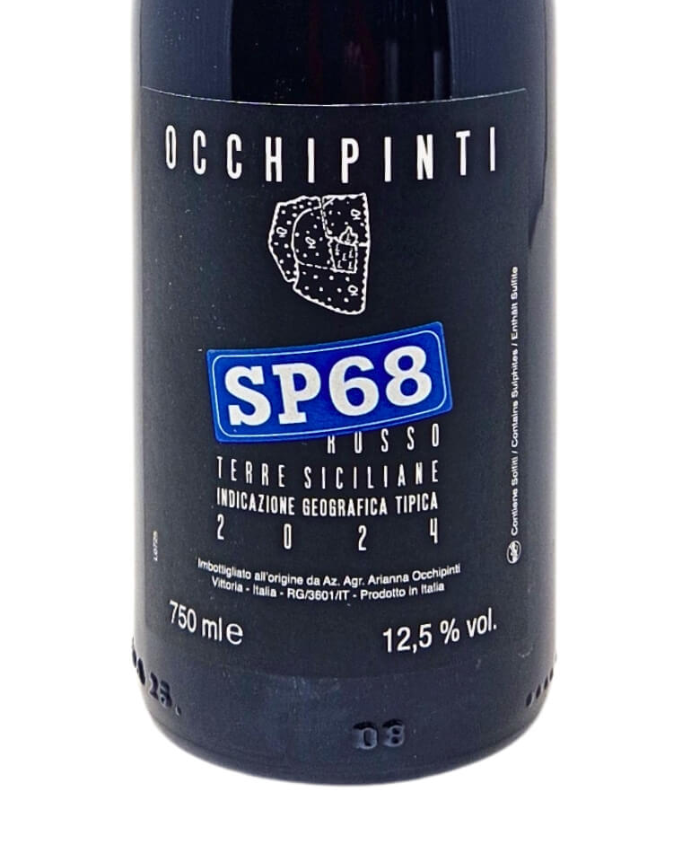 Occhipinti 2024 SP68 Rosso Rotwein Bio Sizilien Italien Terroir Unlimited