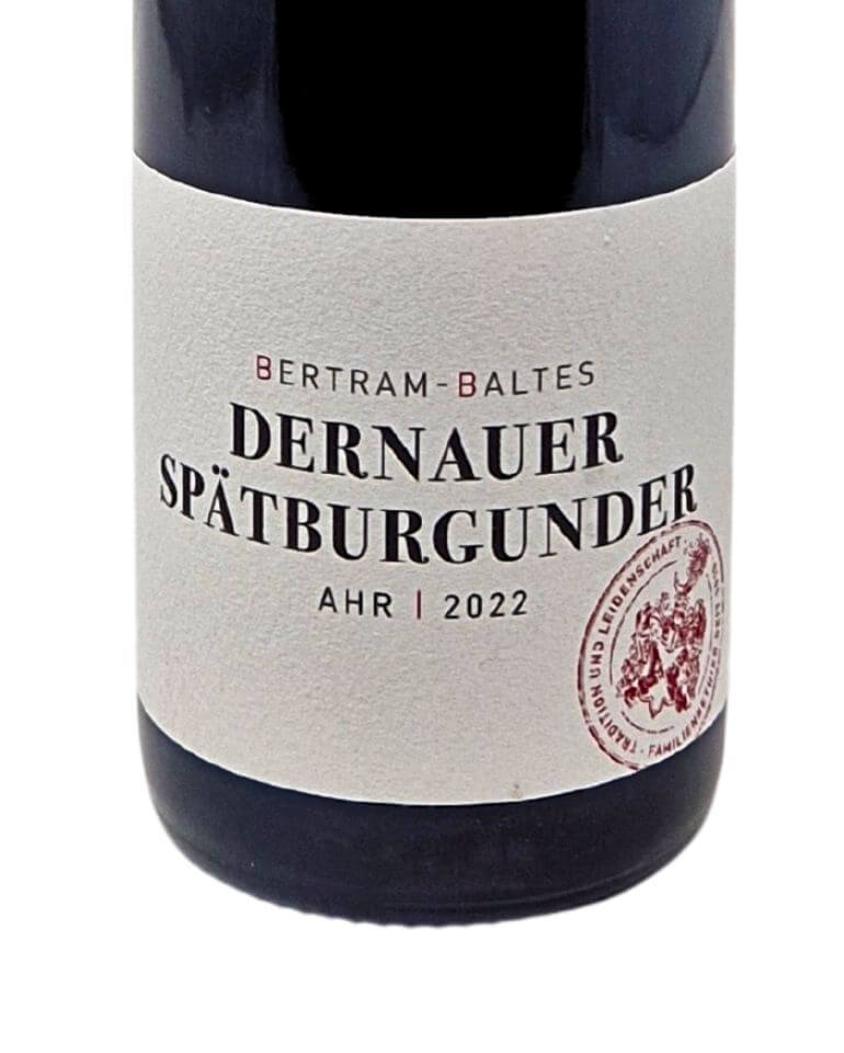 Bertram - Baltes 2022 Dernauer Spätburgunder Rotwein Bio - TERROIR UNLIMITED