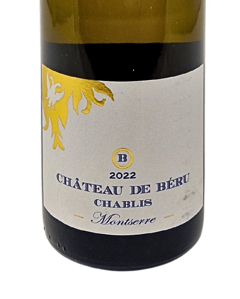Château de Béru 2022 Chablis Montserre Weißwein Bio - TERROIR UNLIMITED