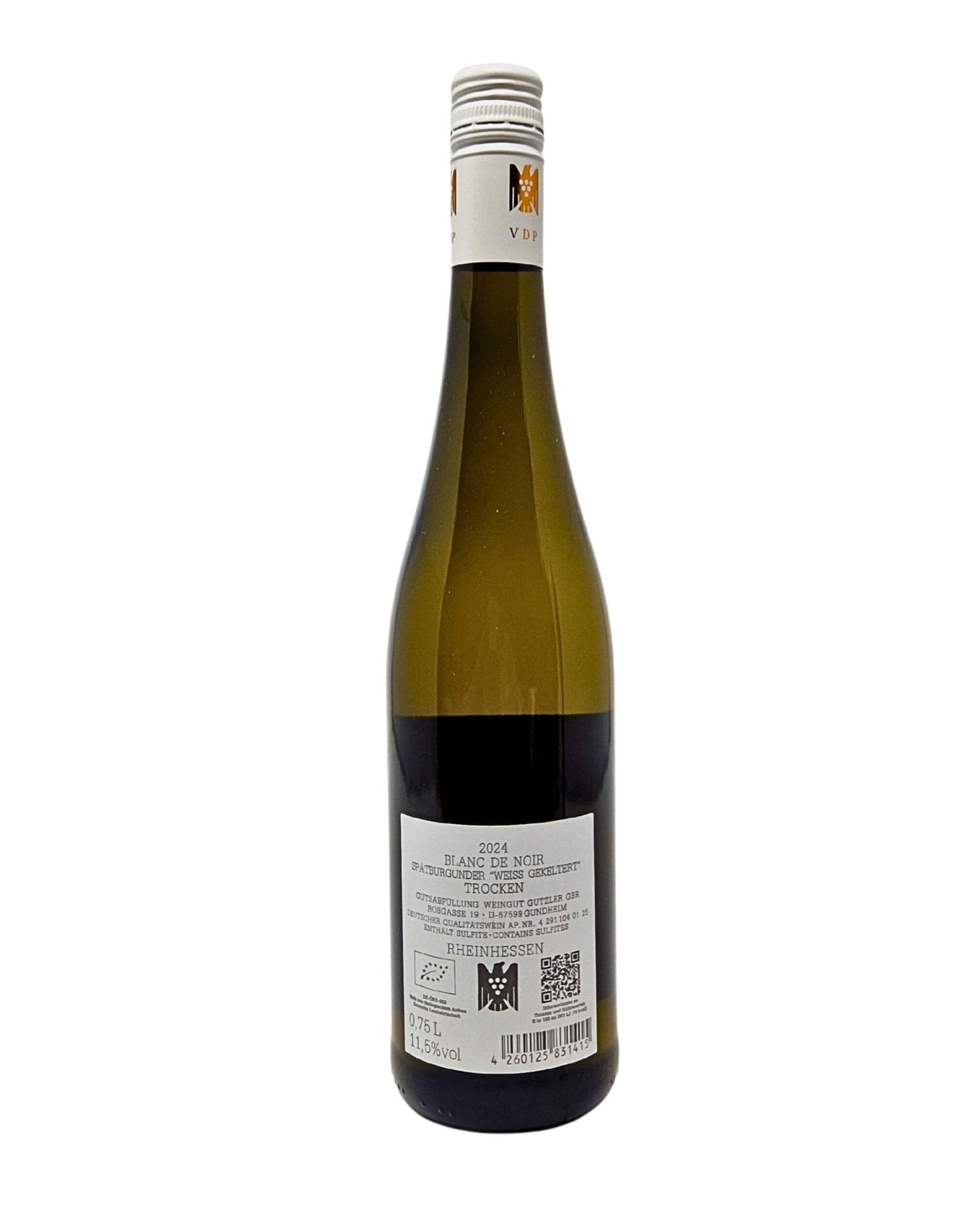 Gutzler 2024 Blanc de Noir Spätburgunder Rotwein Bio - TERROIR UNLIMITED