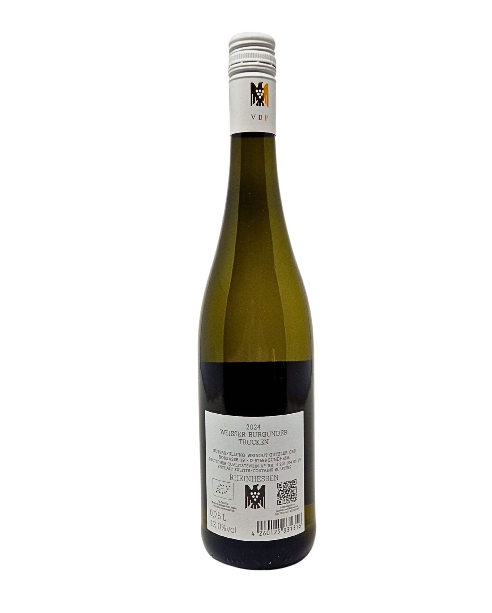 Gutzler 2024 Weißer Burgunder Weißwein Bio - TERROIR UNLIMITED