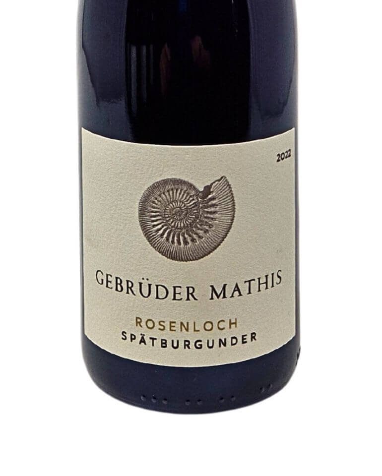 Mathis 2022 Rosenloch Spätburgunder Rotwein - TERROIR UNLIMITED