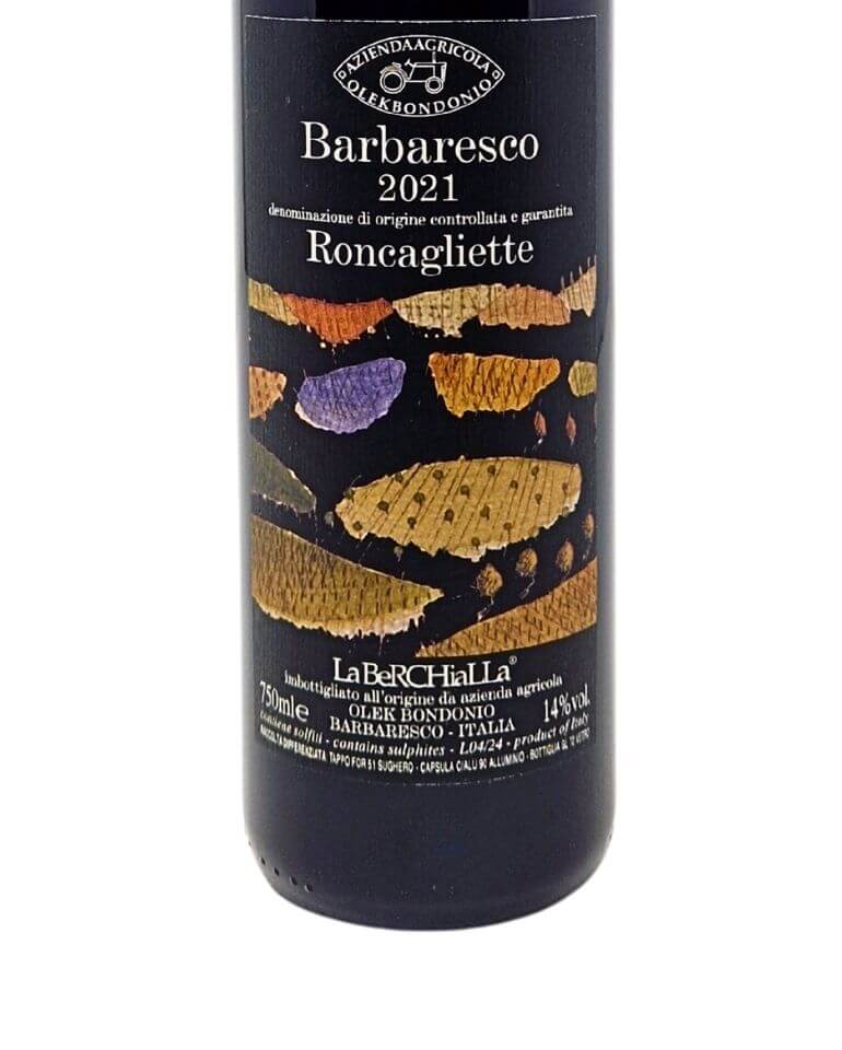 Olek Bondonio 2021 Barbaresco Roncagliette Rotwein - TERROIR UNLIMITED