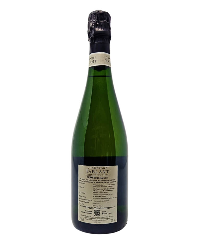 Tarlant Zero Brut Nature Base 2017 Champagner - TERROIR UNLIMITED