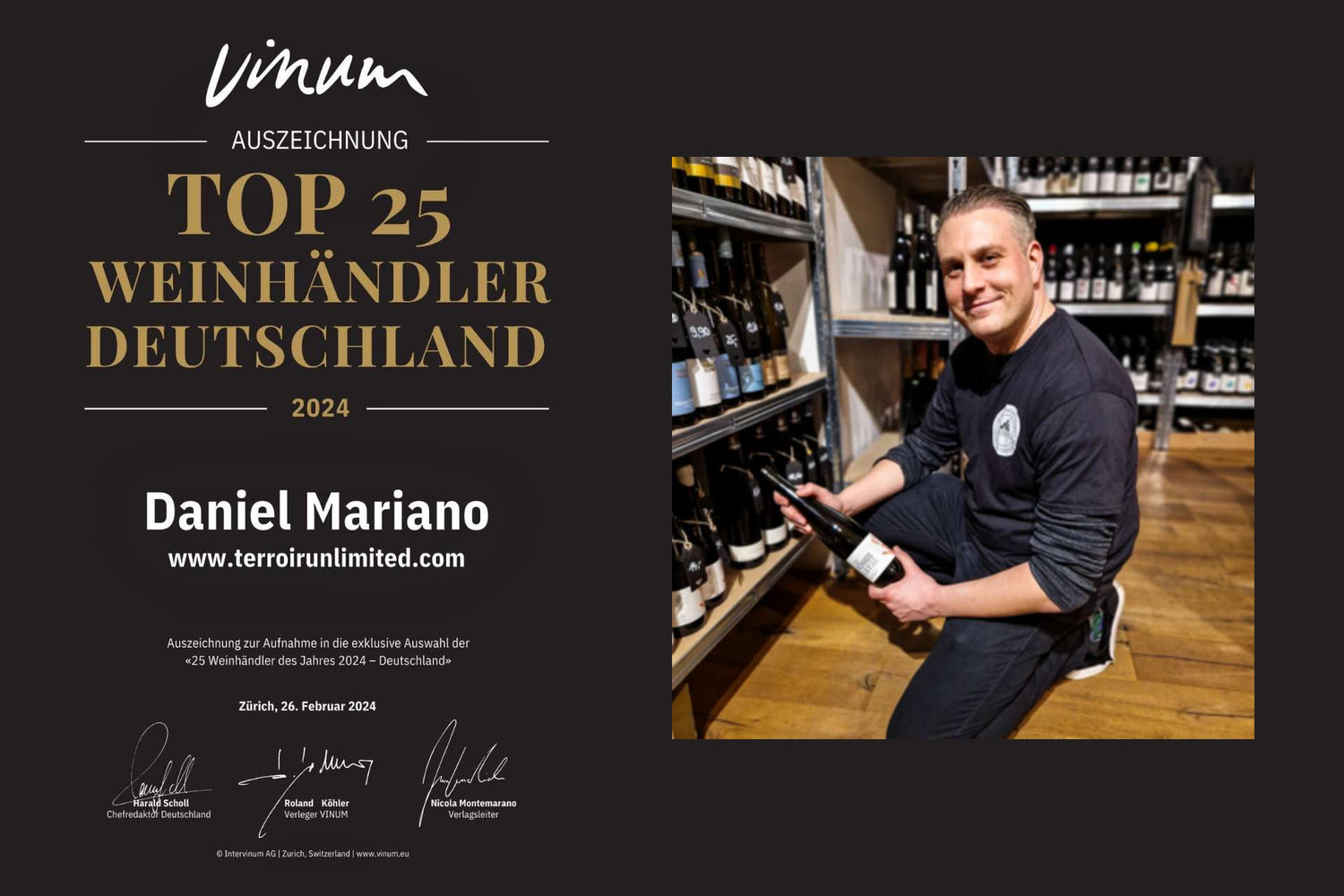 Top 25 Weinhändler Deutschlands - TERROIR UNLIMITED