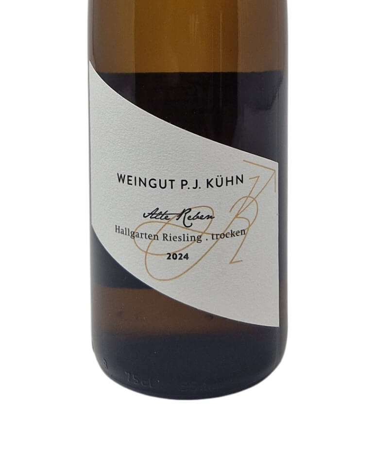 Peter Jakob Kühn 2024 Hallgarten Riesling alte Reben Biowein Rheingau bei Terroir Unlimited Weinhandel Bochum