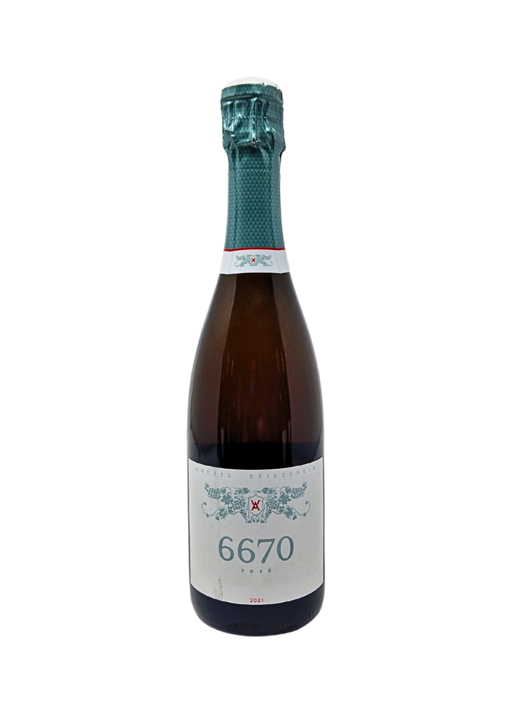 Andres 2021 6670 Rosé Brut Schaumwein Winzersekt