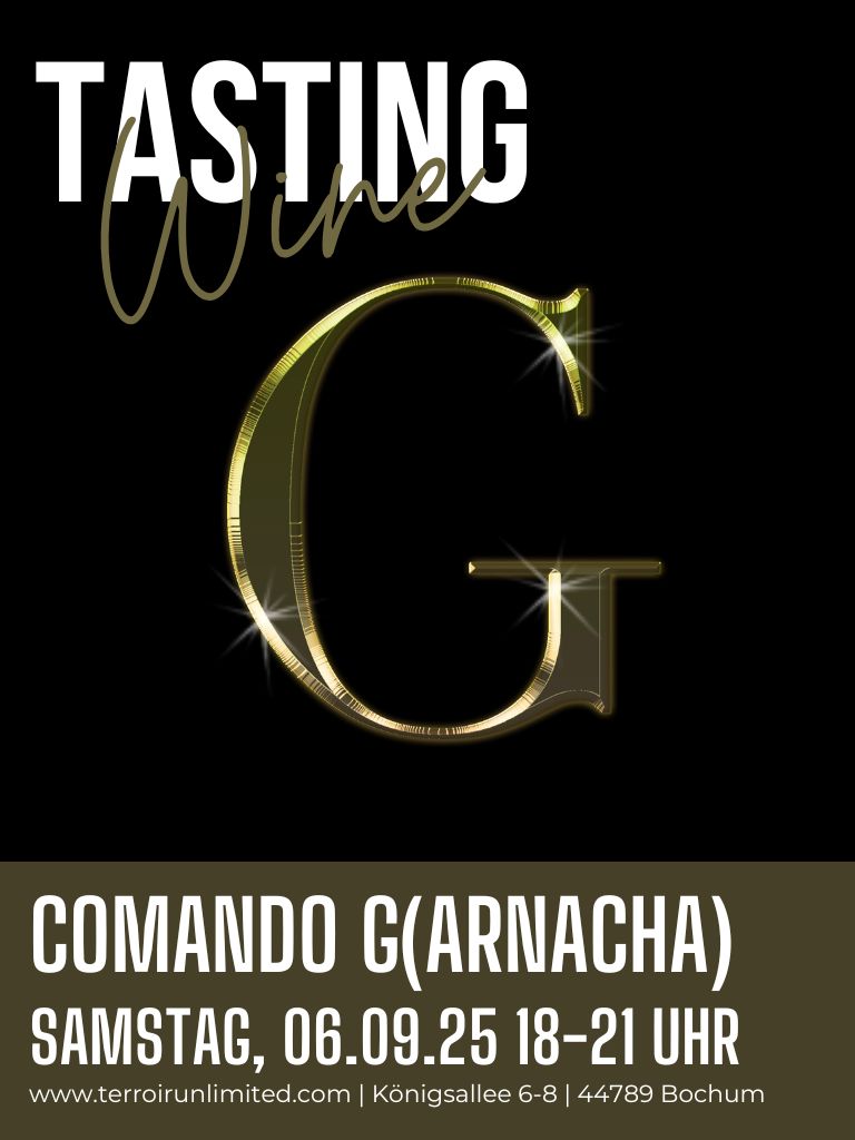 Comando G Weinprobe Terroir Unlimited Weinhandel