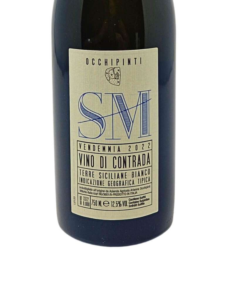 Occhipinti 2022 SM Santa Margherita Vino di Contrada Weißwein Biowein Sizilien Italien bei Terroir Unlimited Weinhandel Bochum