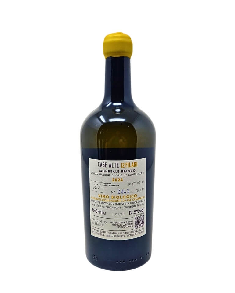 Case Alte 2024 12 Filari Catarratto Weißwein Biowein Sizilien Italien Terroir Unlimited Weinhandel Bochum
