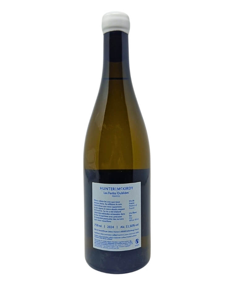 Hunter McKirdy 2024 Les Forêts Oubliées Weißwein Elsass Frankreich be Terroir Unlimited Weinhandel Bochum