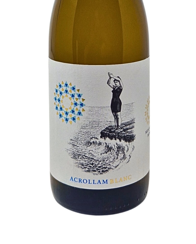 Mesquida 2025 Mora Acrollam Blanc Weißwein Biowein Mallorca Spanien bei Terroir Unlimited Weinhandel Bochum