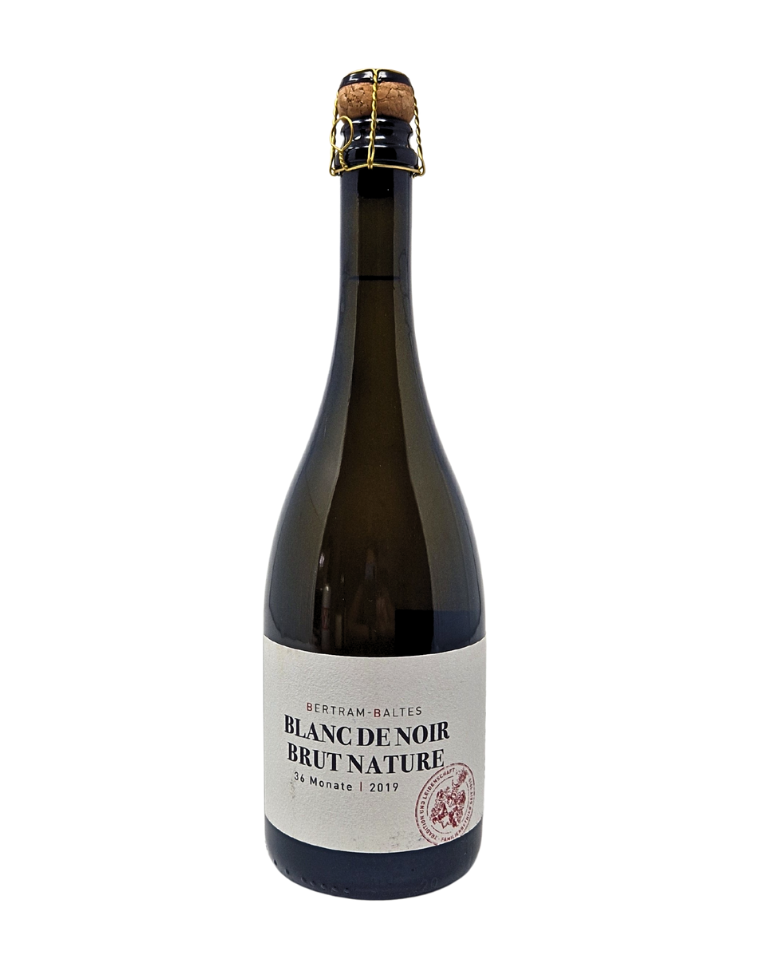 Bertram-Baltes 2019 Blanc de Noir Sekt Brut Nature Schaumwein Bio