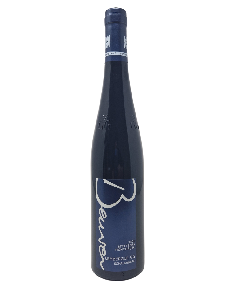 Beurer 2020 Stettener Mönchberg Lemberger GG Schalksberg Rotwein Bio
