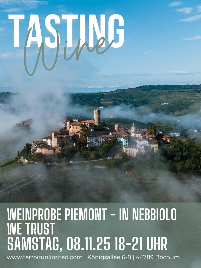 Weinprobe Piemont in Nebbiolo we trust bei Terroir Unlimited