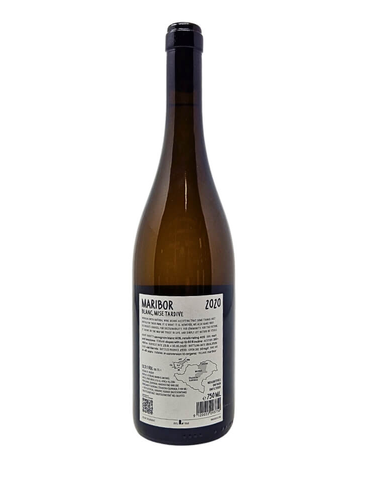 Vino Gross 2020 Maribor Blanc Mise Tardive Weißwein Bio