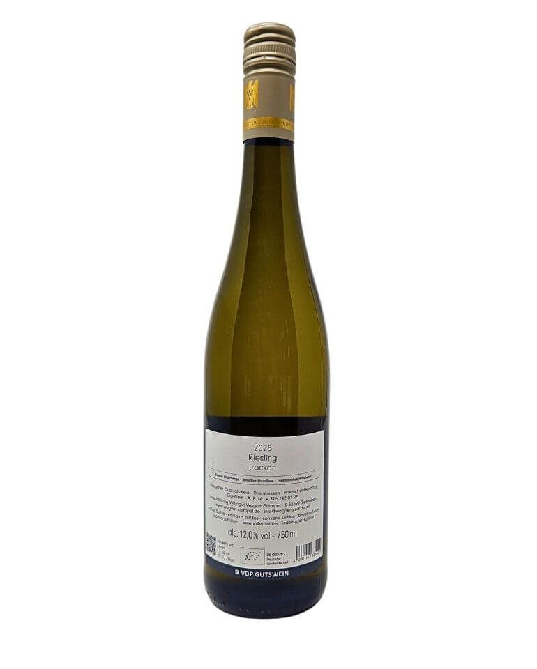 Wagner-Stempel 2025 Riesling Gutswein Weißwein Biowein Biodynamisch Terroir Unlimited Weinhandel