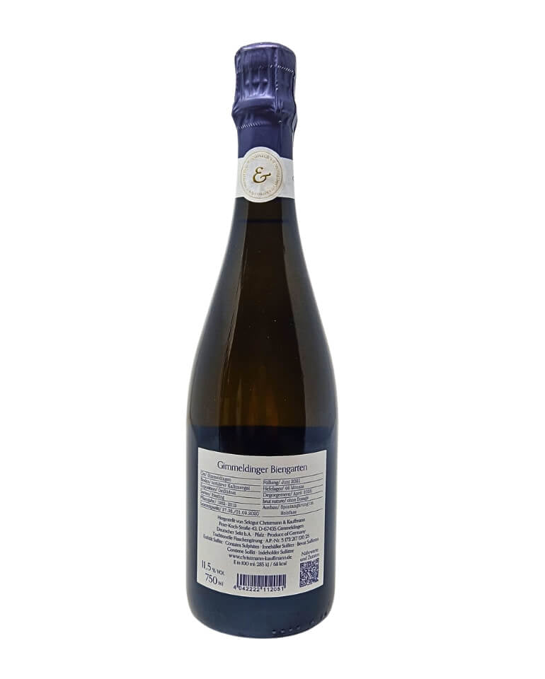 Christmann & Kauffmann 2020 Gimmeldinger Biengarten Brut Nature Winzersekt - TERROIR UNLIMITED
