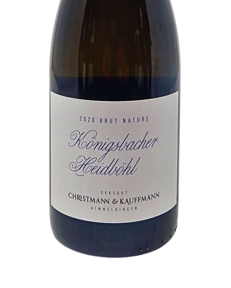 Christmann & Kauffmann 2020 Königsbacher Heidböhl Brut Nature Winzersekt - TERROIR UNLIMITED