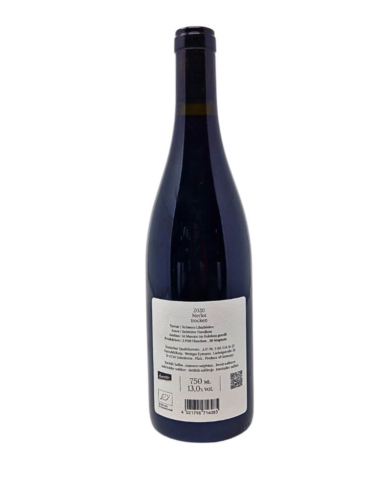 Eymann 2020 Merlot Réserve Rotwein Bio - TERROIR UNLIMITED