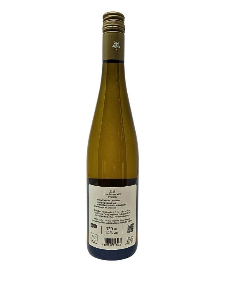 Eymann 2025 Vom Löss Grauburgunder Weißwein Bio - TERROIR UNLIMITED