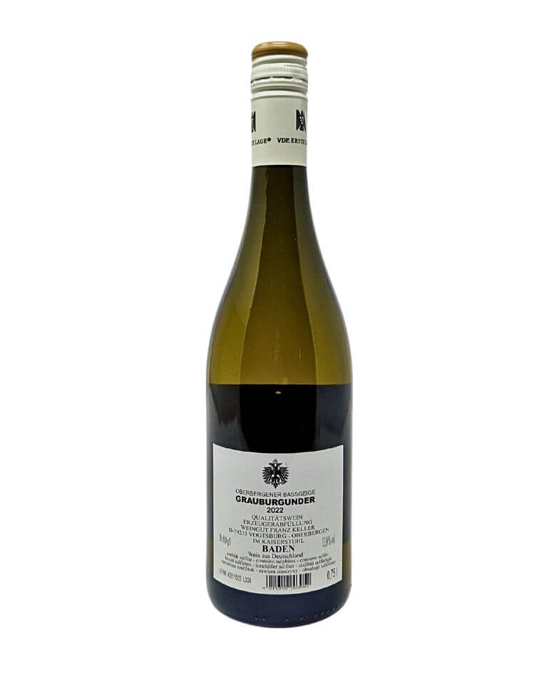 Franz Keller 2022 Oberbergener Bassgeige Grauburgunder Weißwein - TERROIR UNLIMITED