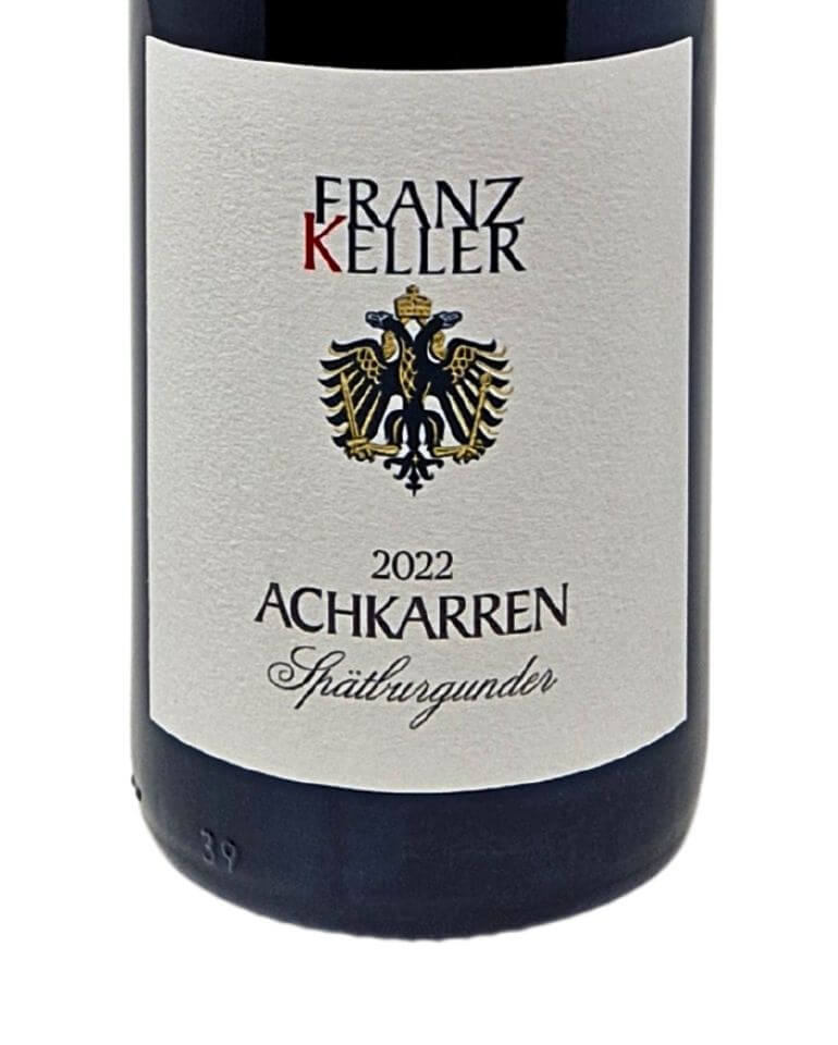 Franz Keller 2022 Schlossberg Achkarren Spätburgunder GG Rotwein - TERROIR UNLIMITED