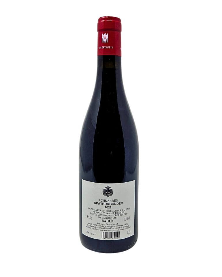 Franz Keller 2022 Schlossberg Achkarren Spätburgunder GG Rotwein - TERROIR UNLIMITED