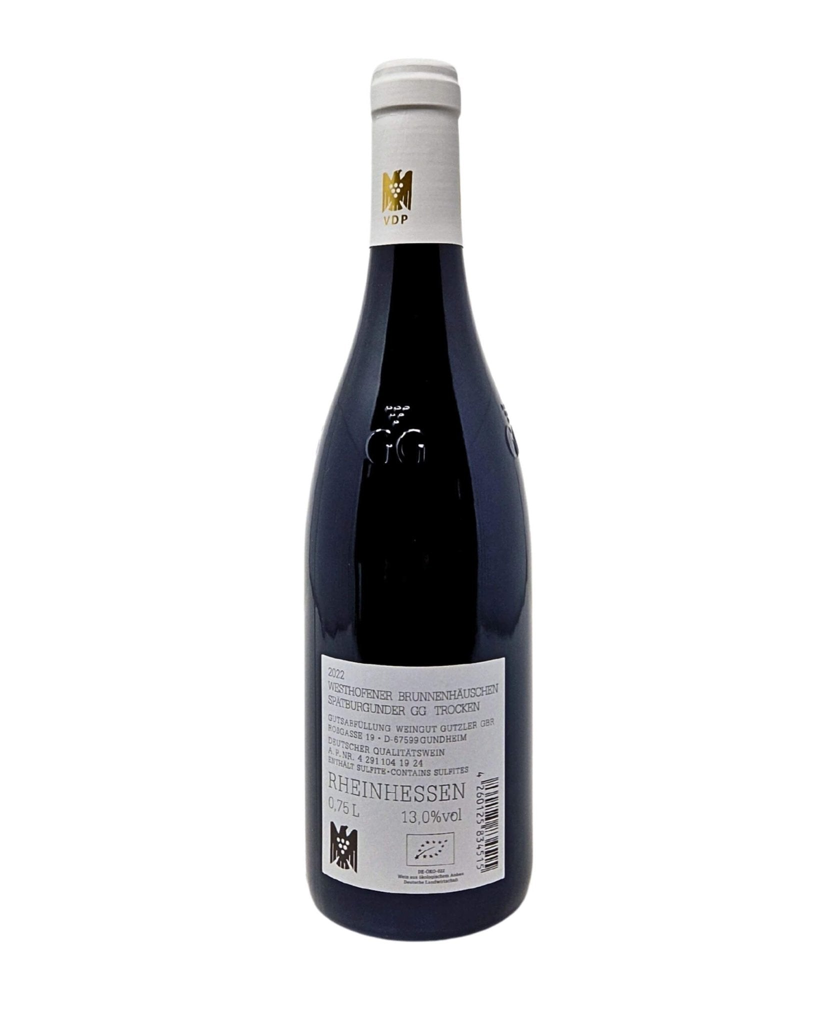 Gutzler 2022 Brunnenhäuschen Spätburgunder Rotwein Bio - TERROIR UNLIMITED