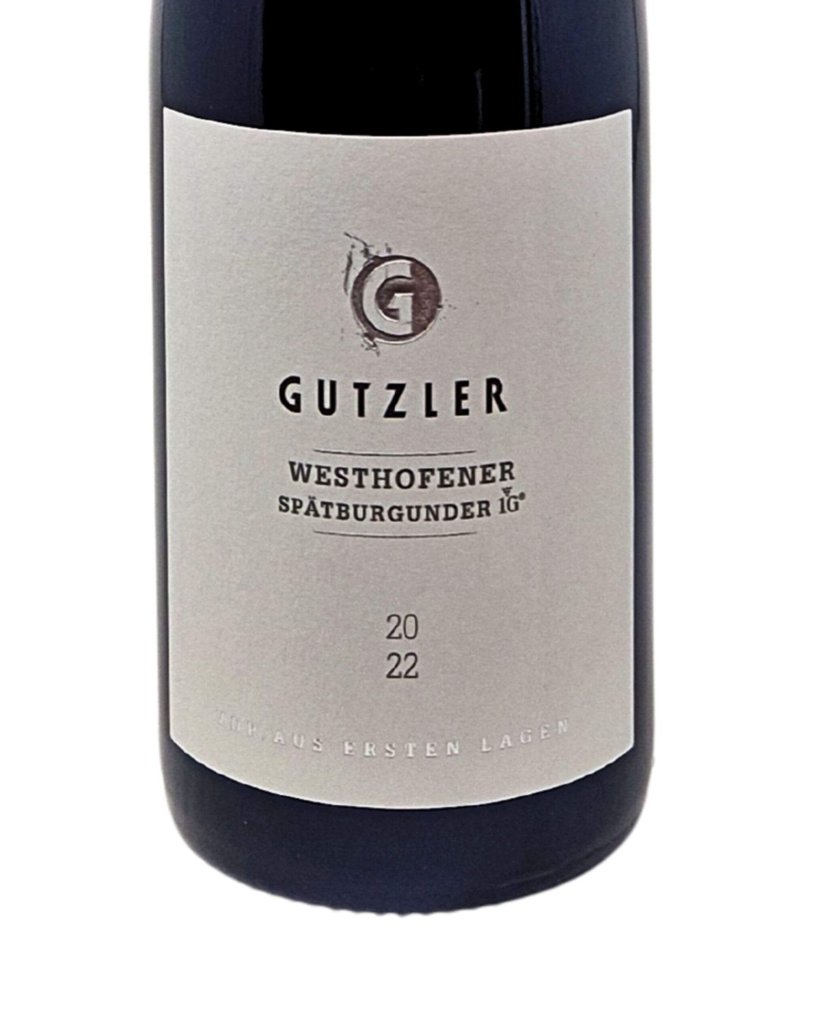 Gutzler 2022 Westhofener Spätburgunder Rotwein Bio - TERROIR UNLIMITED