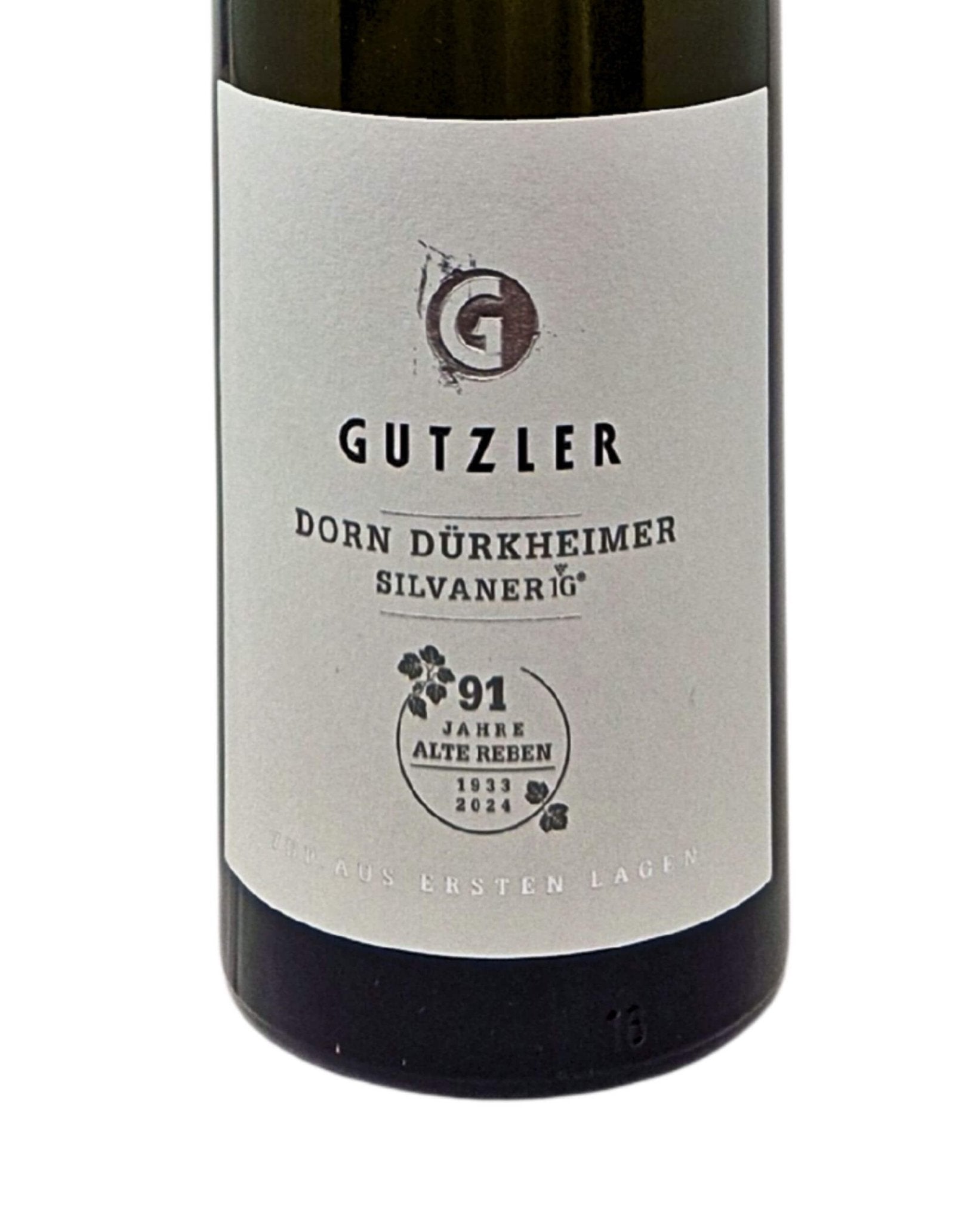 Gutzler 2024 Dorn Dürkheimer Silvaner 91 Jahre Alte Reben Weißwein Bio - TERROIR UNLIMITED