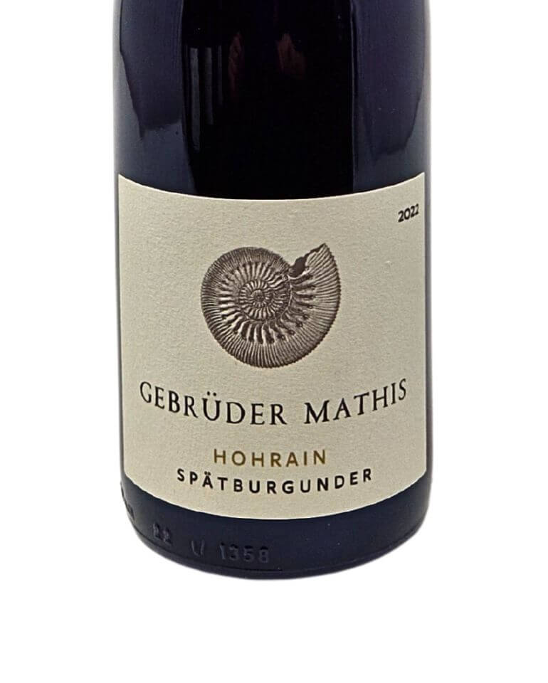 Mathis 2022 Hohrain Spätburgunder Rotwein - TERROIR UNLIMITED