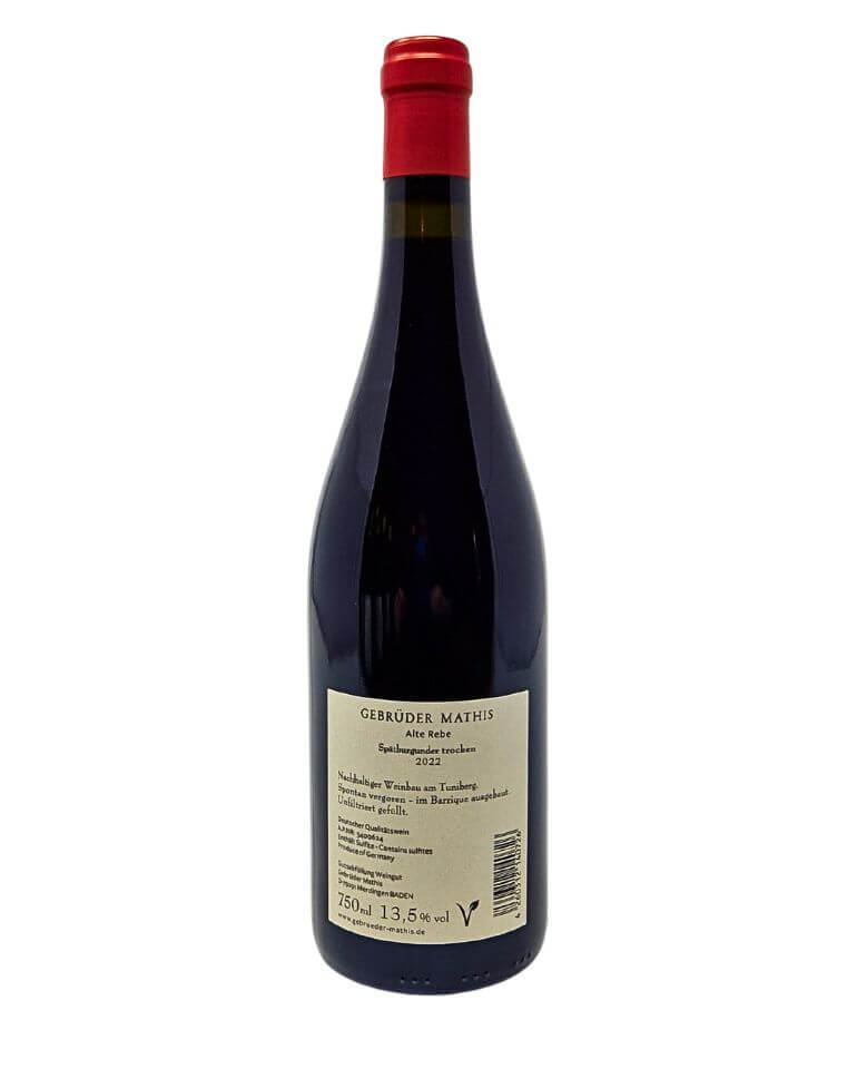 Mathis 2022 Spätburgunder Alte Reben Rotwein - TERROIR UNLIMITED