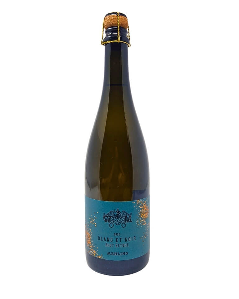 Mehling 2022 Blanc et Noir Brut Nature Schaumwein Sekt Bio - TERROIR UNLIMITED