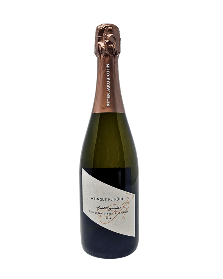 Peter Jakob Kühn 2019 Blanc de Blancs Brut Nature Schaumwein Winzersekt Bio