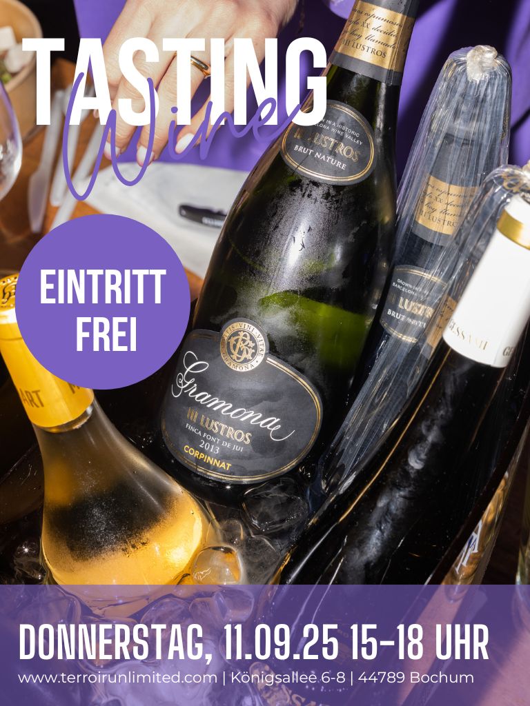 Sektprobe Gramona bei Terroir Unlimited - TERROIR UNLIMITED
