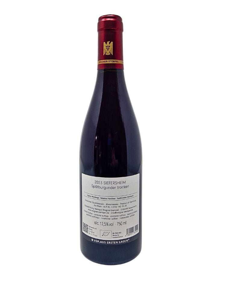 Wagner - Stempel 2023 Siefersheim Spätburgunder Rotwein Bio - TERROIR UNLIMITED