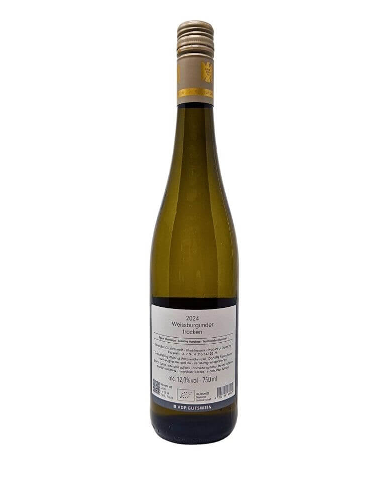 Wagner-Stempel 2024 Weißburgunder Weißwein Bio - TERROIR UNLIMITED
