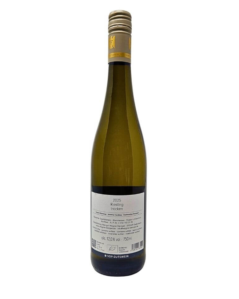 Wagner-Stempel 2025 Riesling Gutswein Weißwein Bio - TERROIR UNLIMITED